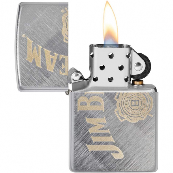 Zippo Jim Beam Krom Rozeti akmak