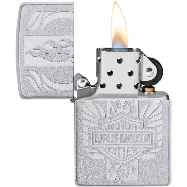 Zippo Harley Davidson Alev Kanatlar akmak