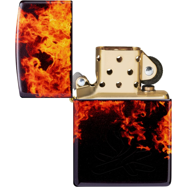 Zippo Yanan Ate akmak 