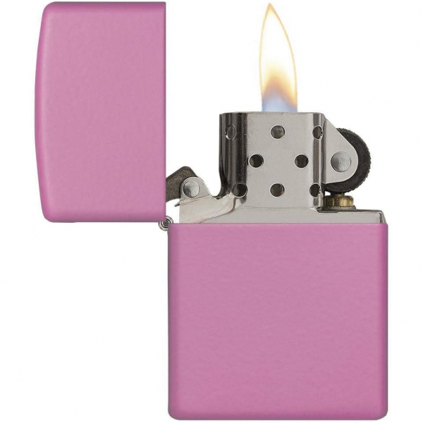 Zippo Klasik Pembe Mat akmak