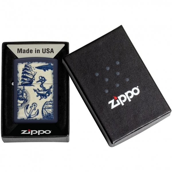 Zippo Mat Deniz Sanat akmak