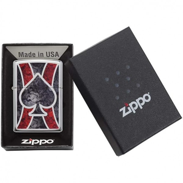 Zippo Ace Siyah akmak