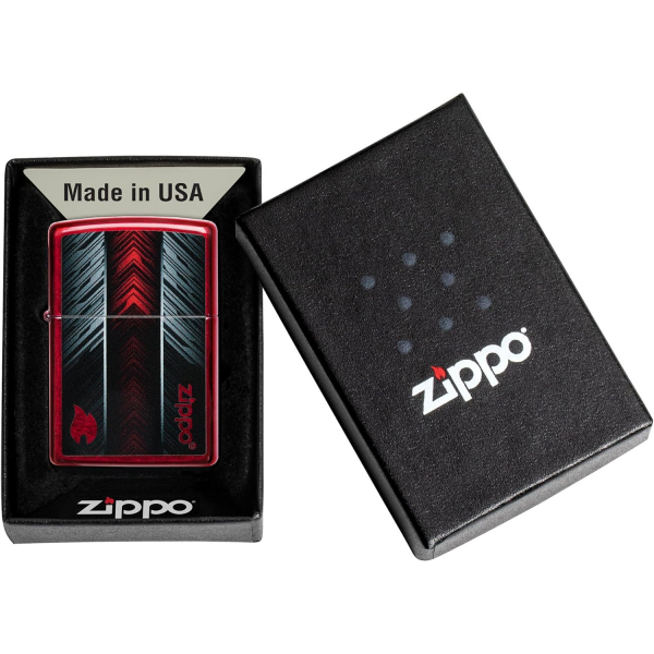 Zippo Krmz Ve Gri akmak