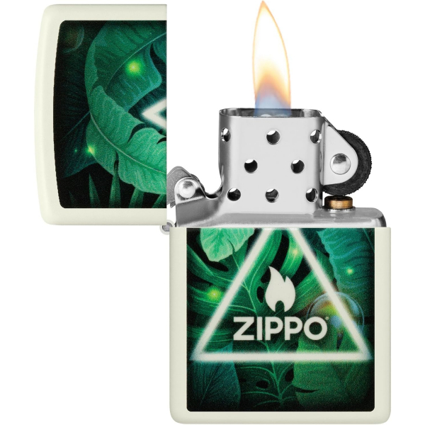 Zippo Karanlkta Parlayan Nature akmak