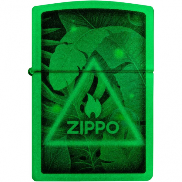 Zippo Karanlkta Parlayan Nature akmak