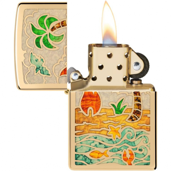 Zippo Plaj Gn akmak