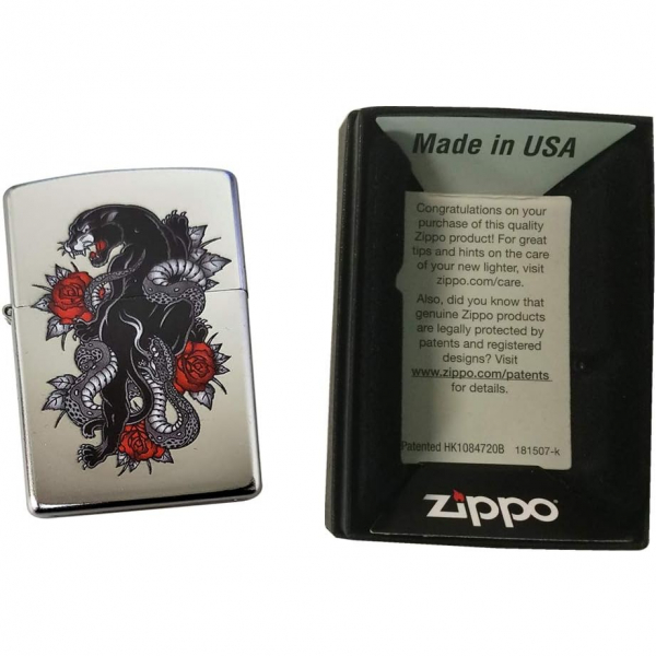 Zippo Rose Panter Dvmesi akmak 