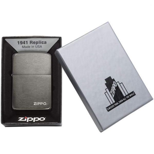 Zippo 1941 Siyah akmak