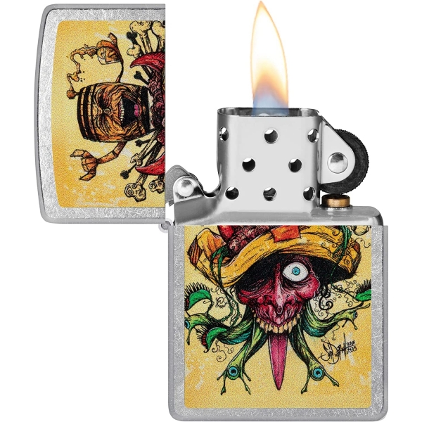 Zippo Sean Dietrich Devil Tasarml akmak