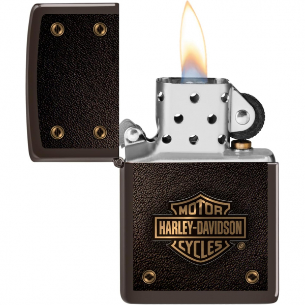 Zippo Harley Davidson Kahverengi akmak