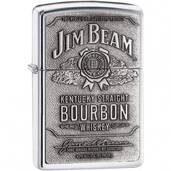 Zippo Jim Beam akmak (Kalayl Amblem)