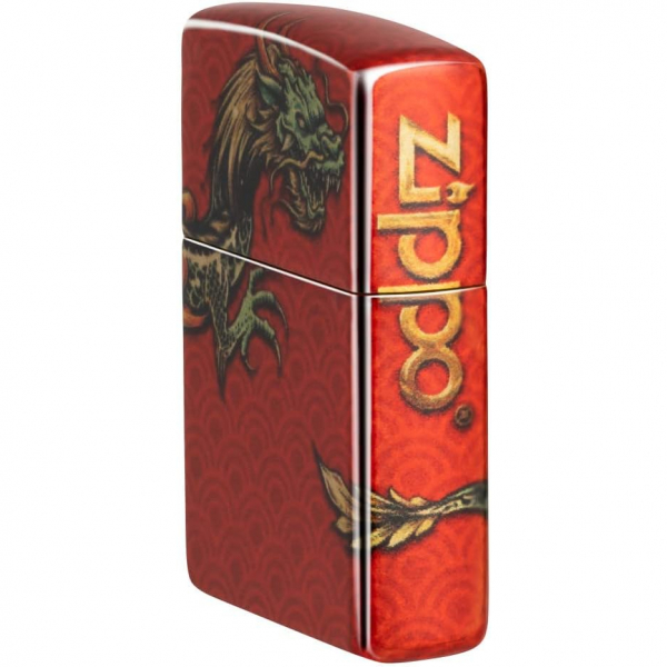 Zippo Uan Dragon Krmz akmak