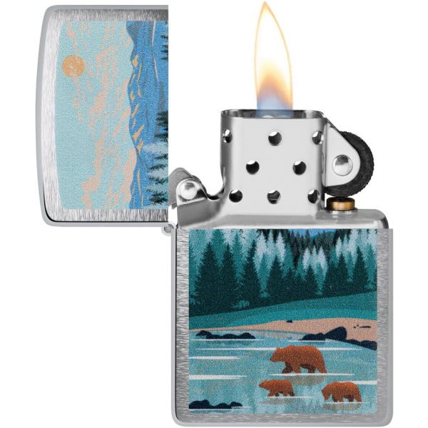 Zippo Kodiak Bears Fral akmak