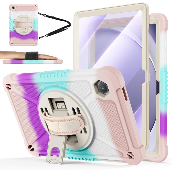 Ztotop Rotating Galaxy Tab A9 Plus Klf -Colorful 