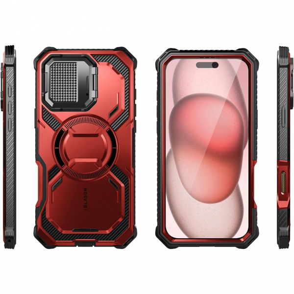 i-Blason Apple iPhone 16 Armorbox Klf-Red