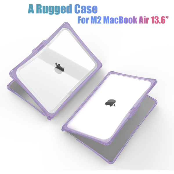 iBenzer Hexpact MacBook Air M3 Klf (13 in)-Lilac Purple