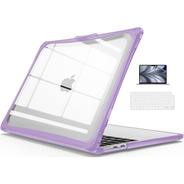 iBenzer Hexpact MacBook Air M3 Klf (13 in)-Lilac Purple