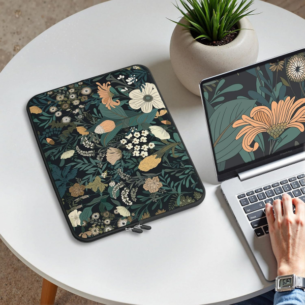 iCasso MacBook Air/Pro Koruyucu anta (13-14 in)-Floral