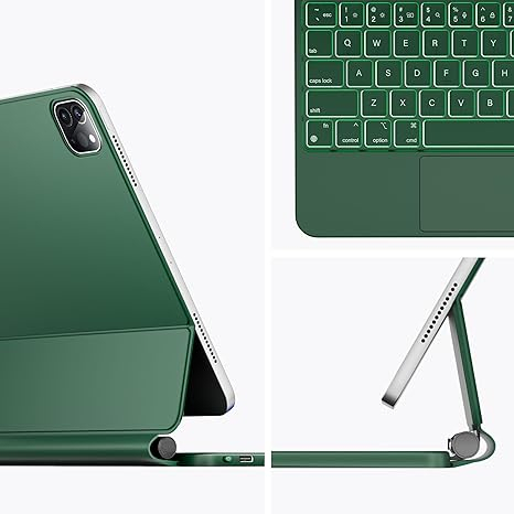 nimin Standl iPad Air M2 Klavyeli Klf (11 in)-Green