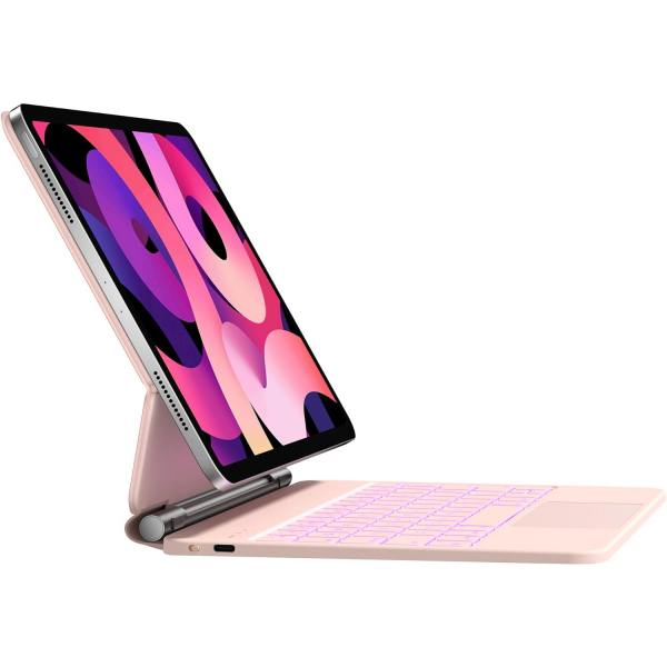 nimin Standl iPad Air M2 Klavyeli Klf (11 in)-Pink