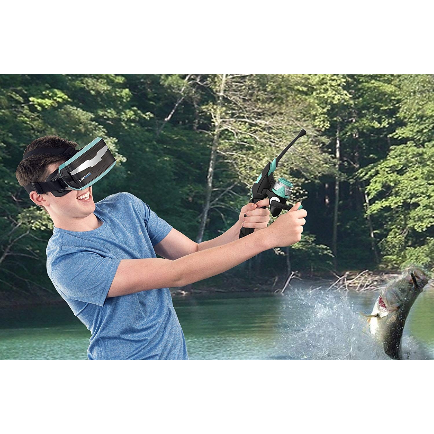 VR Real Feel Fishing Mobile VR Gaming