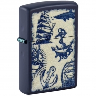 Zippo Mat Deniz Sanat akmak