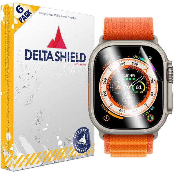 DeltaShield Apple Watch Ultra Ekran Koruyucu (49 mm)