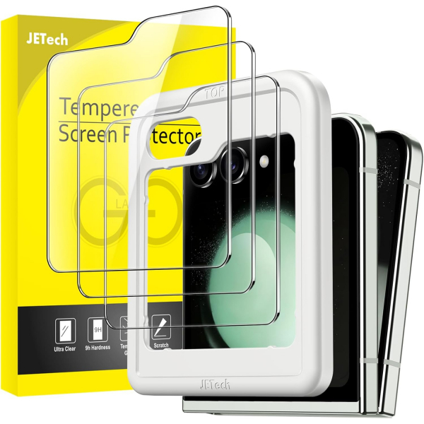 JETech Galaxy Z Flip 6 Cam Ekran Koruyucu (3 Adet)