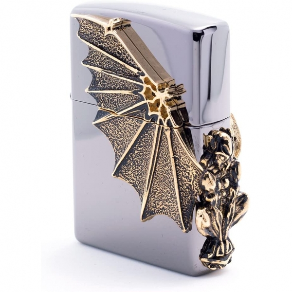 Zippo Gargoyle2 GD Hakiki Otantik akmak