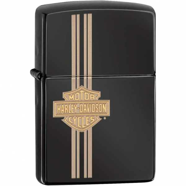 Zippo Harley Davidson Siyah akmak