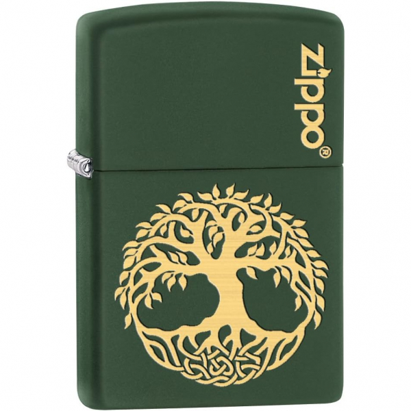 Zippo Hayat Aac lemeli Yeil akmak