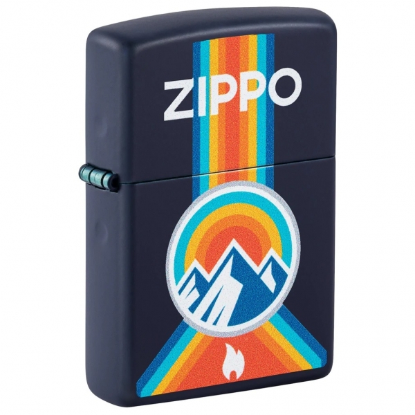 Zippo Mavi Ak Logolu akmak