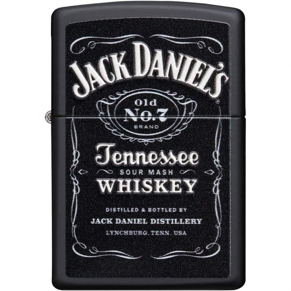 Zippo Jack Daniels akmak (Siyah)