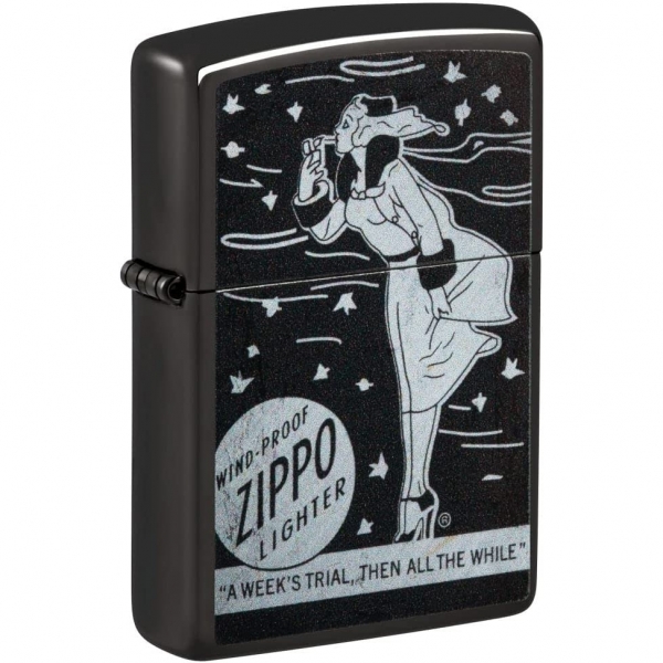 Zippo Windy akmak(Siyah)