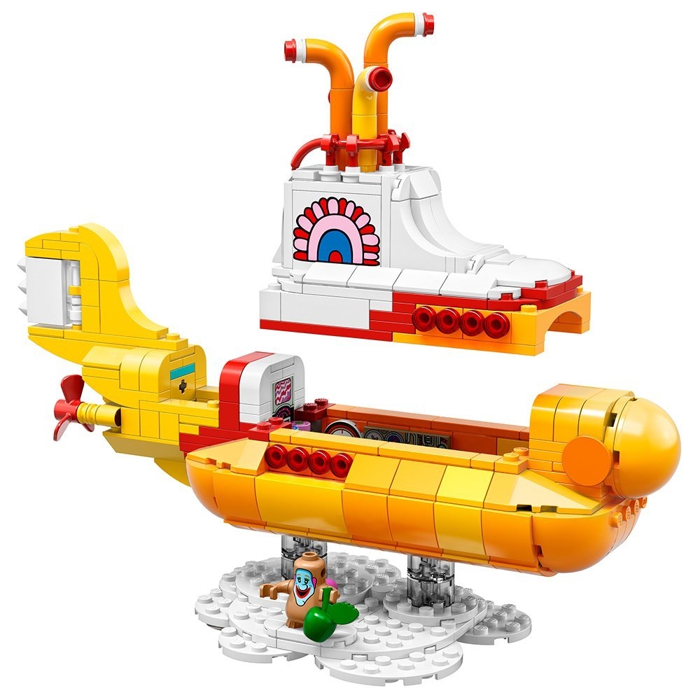 lego yellow submarine lego