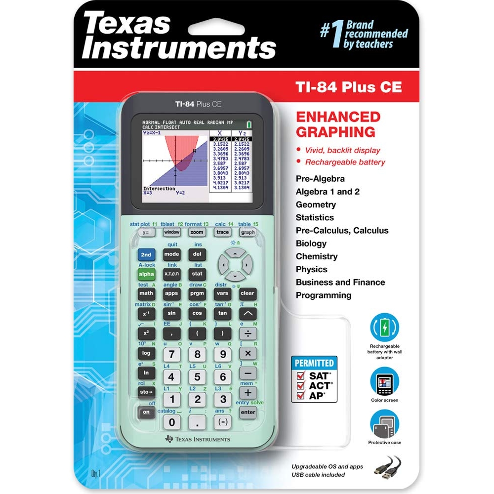 Texas Instruments TI 84 PLUS CE Hesap Makinesi Mint 27708   Texas Instruments TI 84 PLUS CE Hesap Makinesi Mint 1568384688 3 